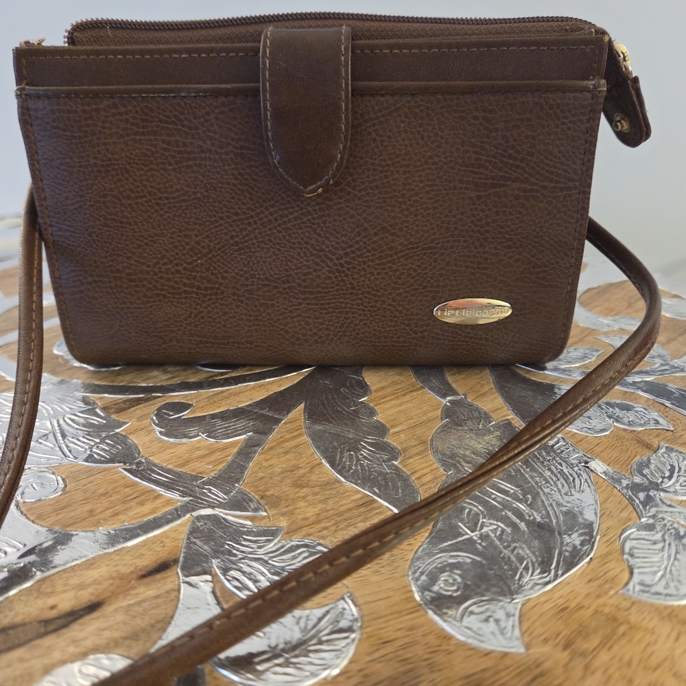 LIZ CLAIBORNE Brown Crossbody Bag